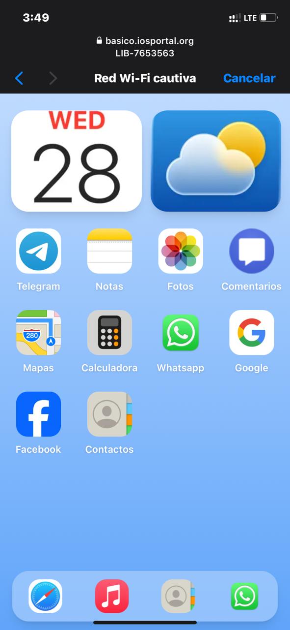 captura de portal basico